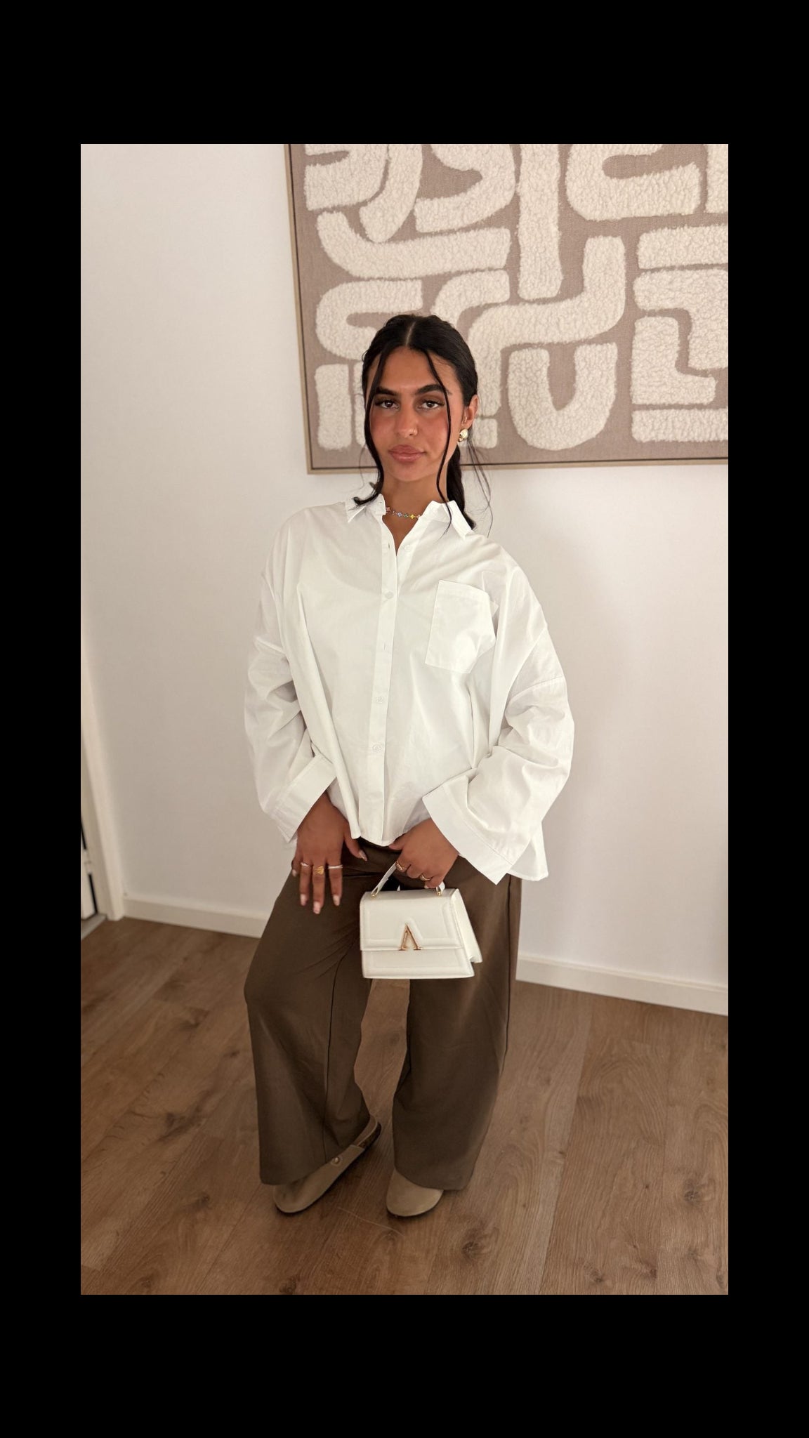 Chemise Leya blanche - Maison Nooria