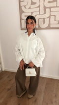 Chemise Leya blanche - Maison Nooria