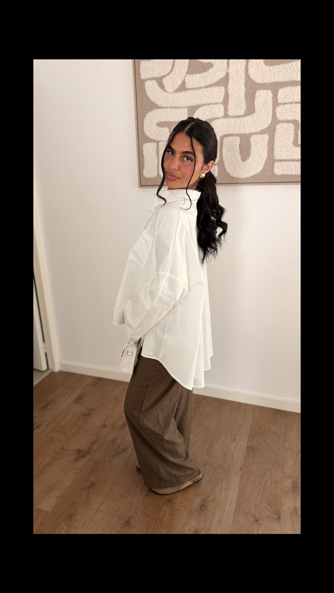 Chemise Leya blanche - Maison Nooria