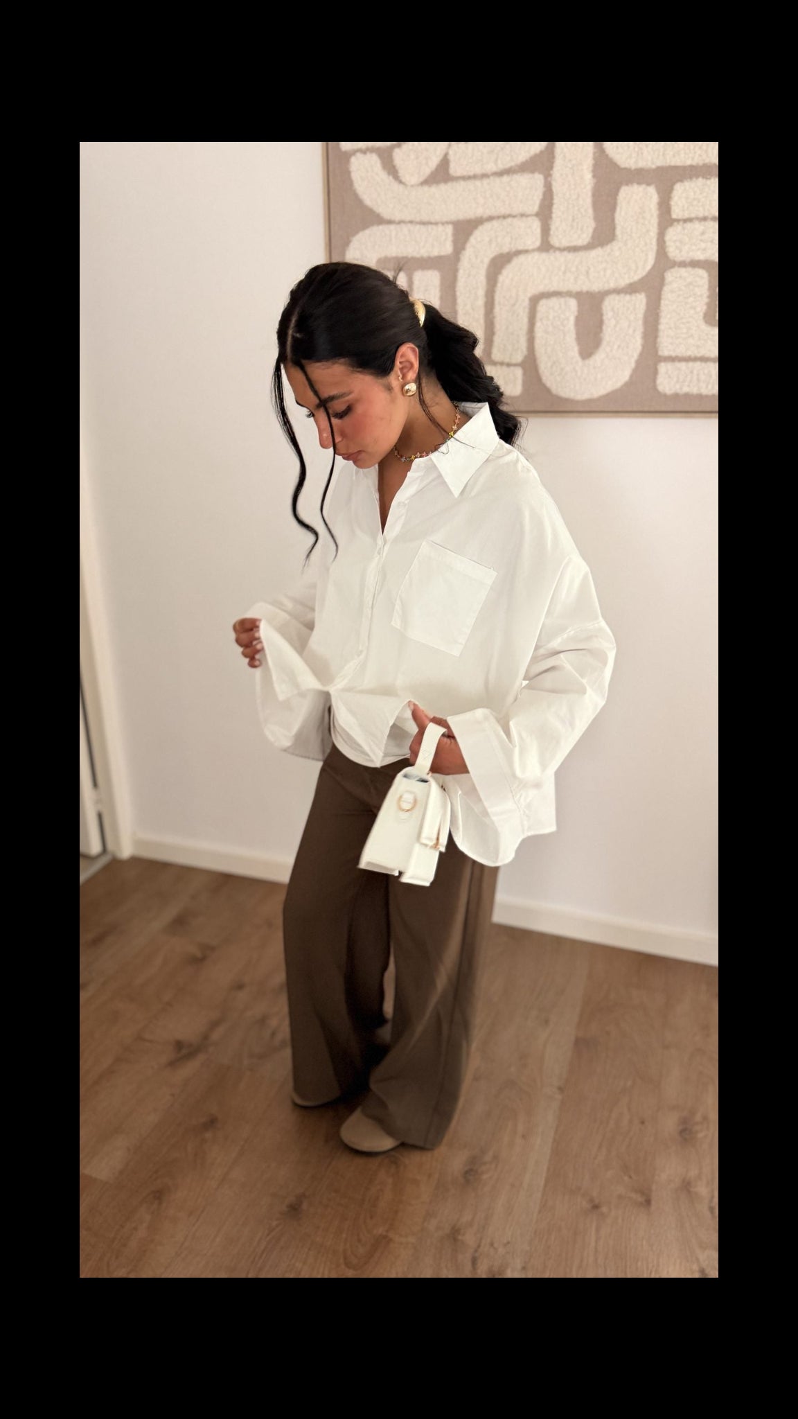 Chemise Leya blanche - Maison Nooria