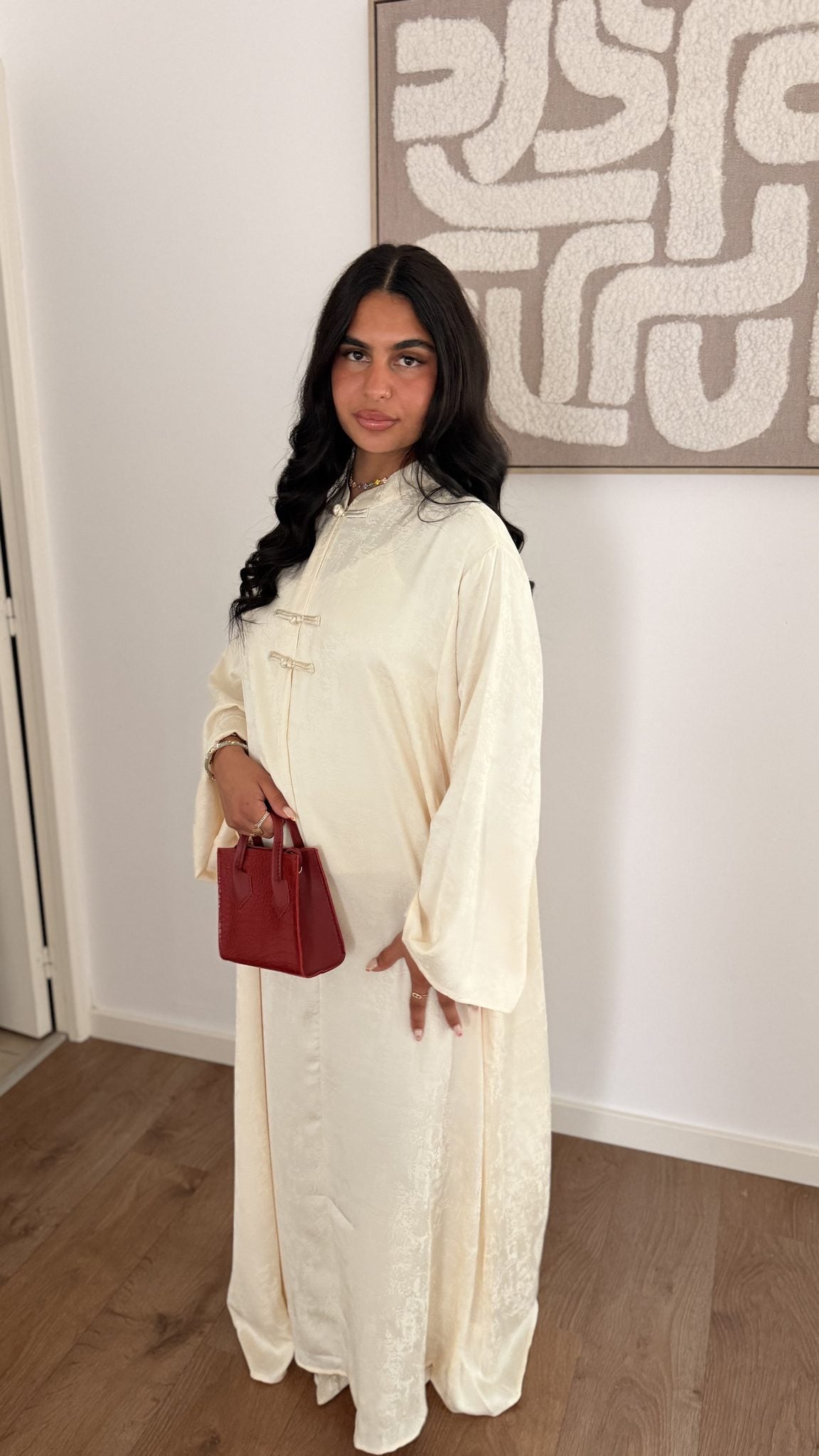 Robe Opale blanche - Maison Nooria