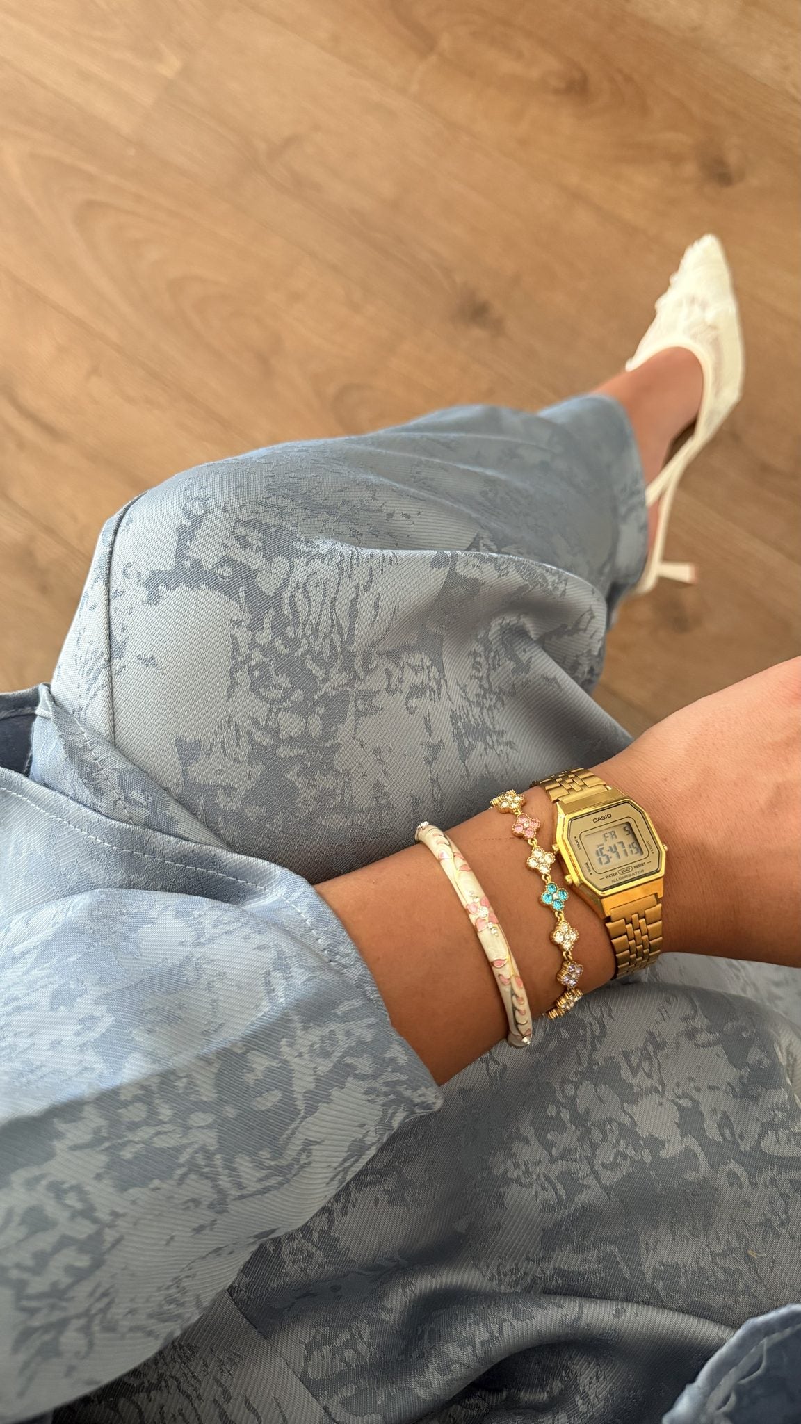 Robe Opale bleu ciel - Maison Nooria