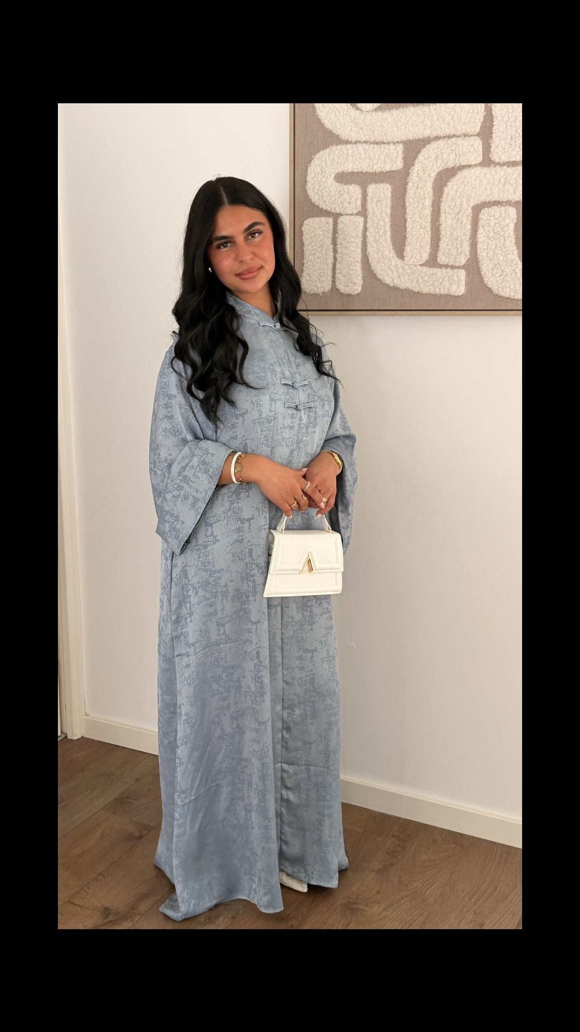 Robe Opale bleu ciel - Maison Nooria
